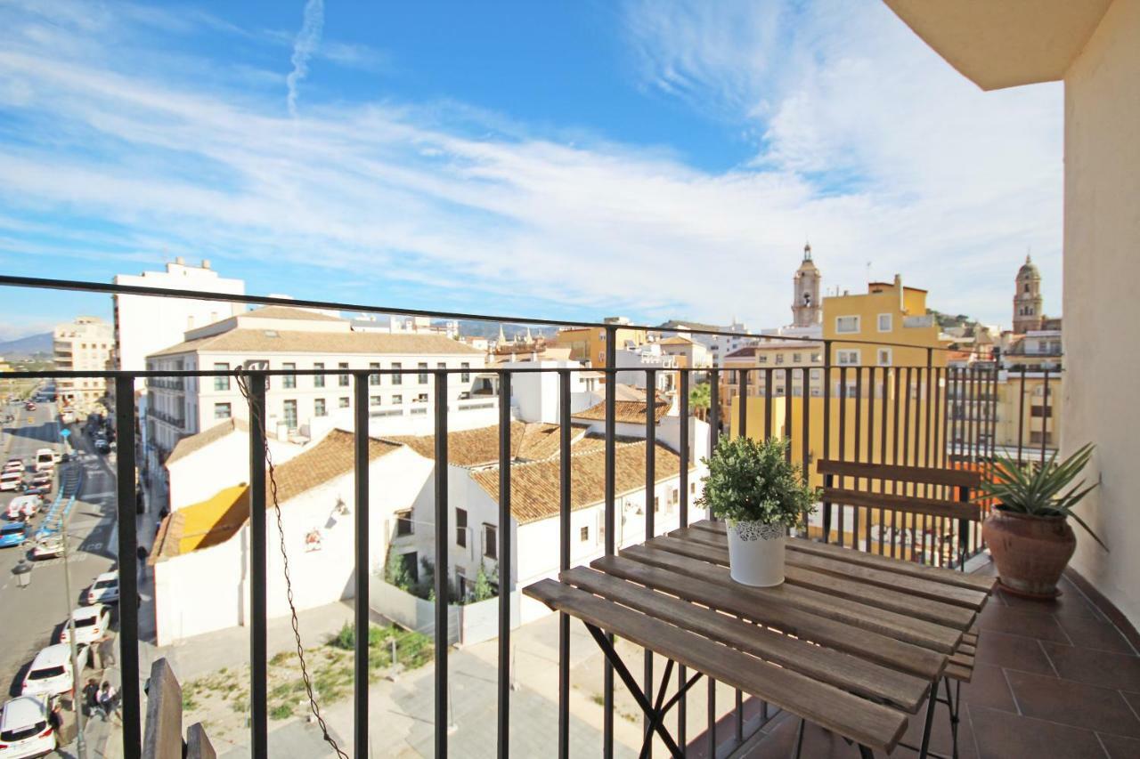 Апартаменты Exclusive Views Of Malaga, Santa Isabel Экстерьер фото